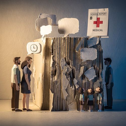 Separated parent can forget that they have an enduring relationship 